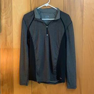 Champion Long Sleeve Quarter Zip DuoDry Medium